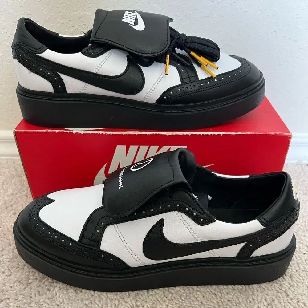 Nike G-Dragon x Kwondo 1 Yin-Yang Black White Leather